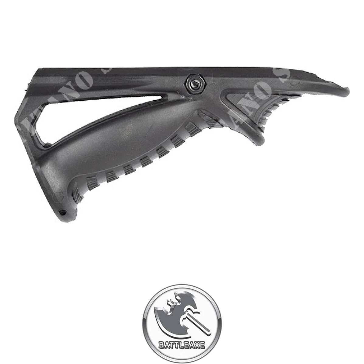 PUÑO ANGULADO 20mm BATTLEAXE NEGRO (464B)