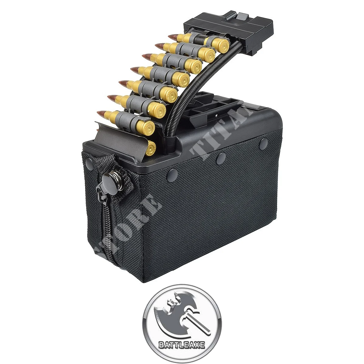 CARGADOR TAMBOR 2000 BB PARA MK46 BLACK BATTLEAXE (MINIMI DRUM BK)