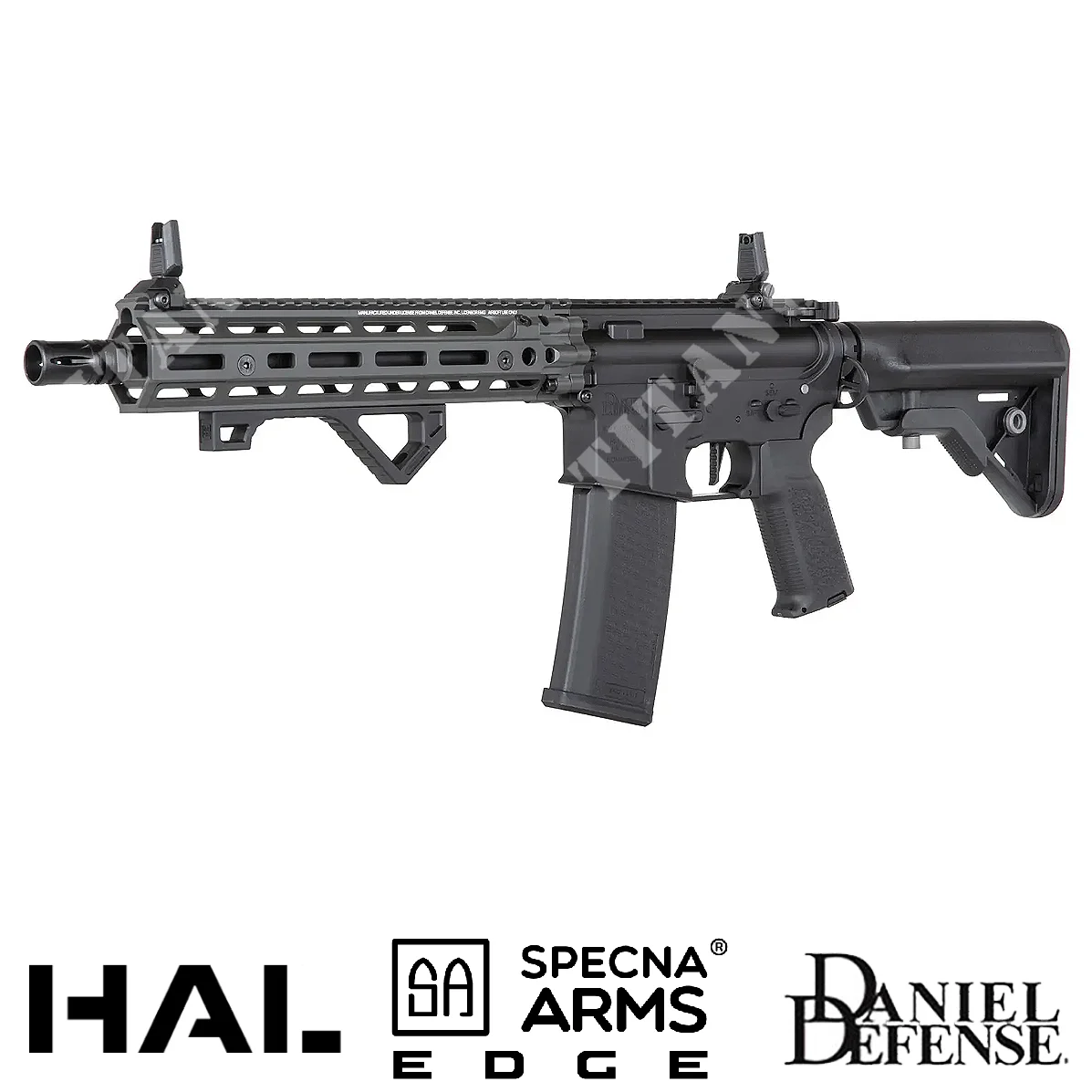 MK18 DANIEL DEFENSE RIS III 10.5'' EDGE RIFLE HAL GRIS BRAZOS SPECNA (SPE-01-041327)