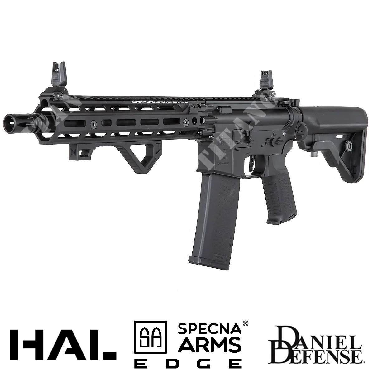 MK18 DANIEL DEFENSE RIS III 10.5'' EDGE RIFLE HAL NEGRO BRAZOS SPECNA (SPE-01-041325)