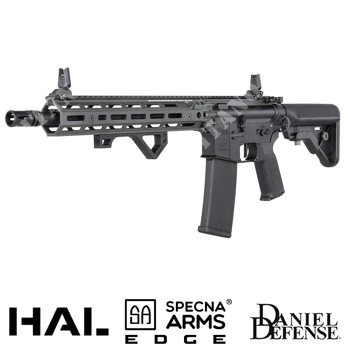 MK18 DANIEL DEFENSE RIS III 14.5'' EDGE RIFLE HAL GRIS BRAZOS SPECNA (SPE-01-041324)