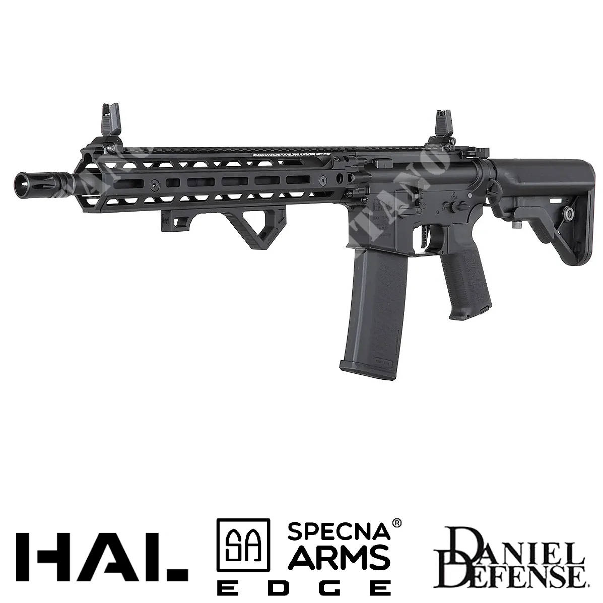 MK18 DANIEL DEFENSE RIS III 14.5'' EDGE RIFLE HAL NEGRO BRAZOS SPECNA (SPE-01-041322)