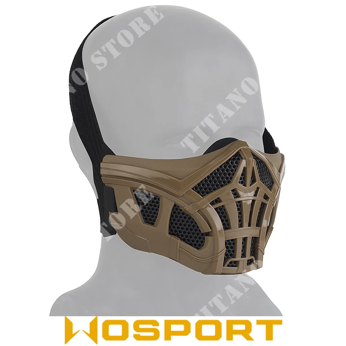 MASCARILLA DEPORTIVA SCORPION TAN WO (WO-MA201T)
