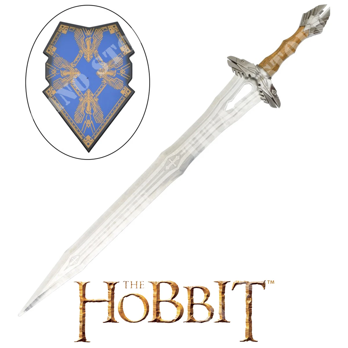 ESPADA THORIN ESCUDO DE ROBLE EL HOBBIT (ZS121)
