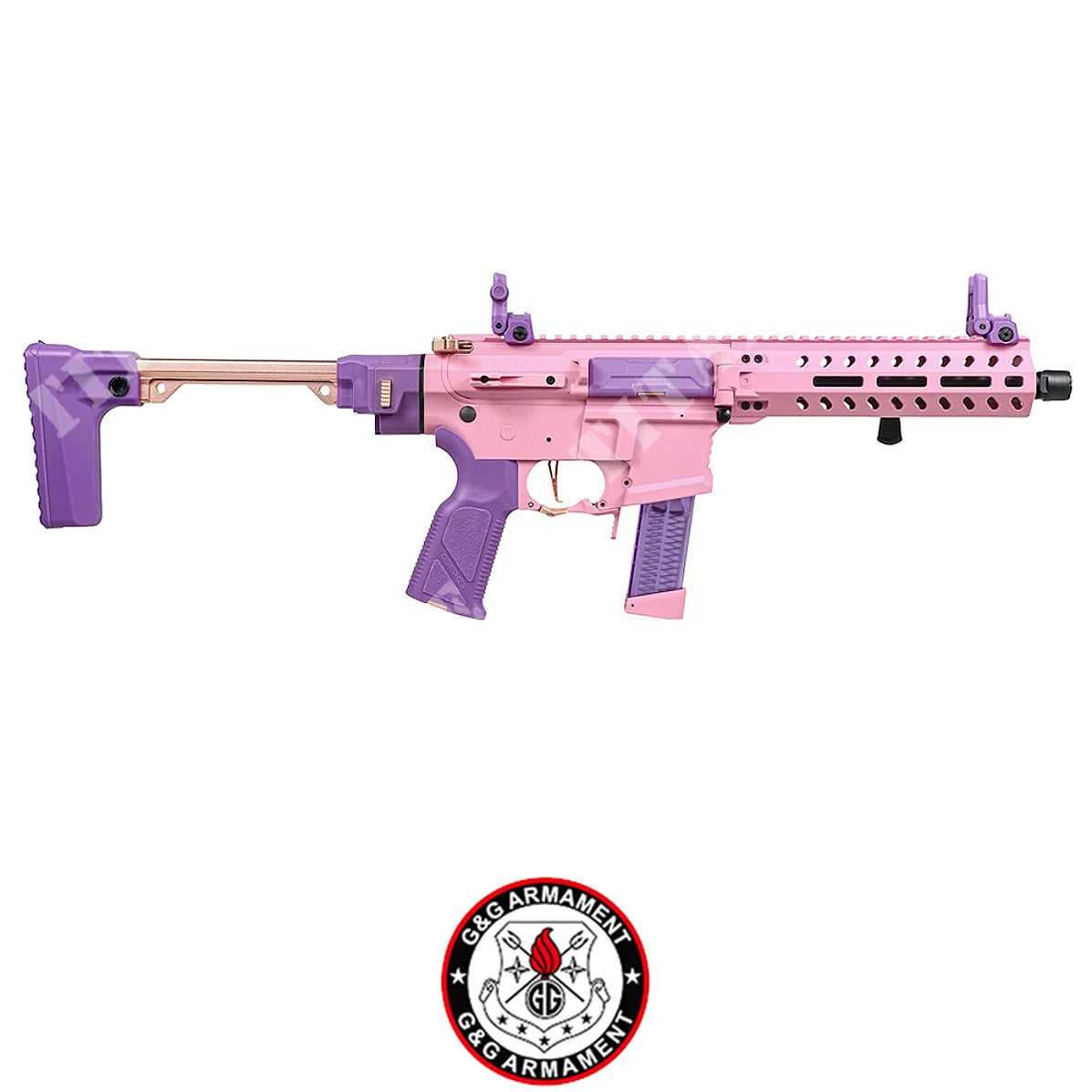 RIFLE FAR 9 ROSA AEG G&G (GG-FAR9PINK)