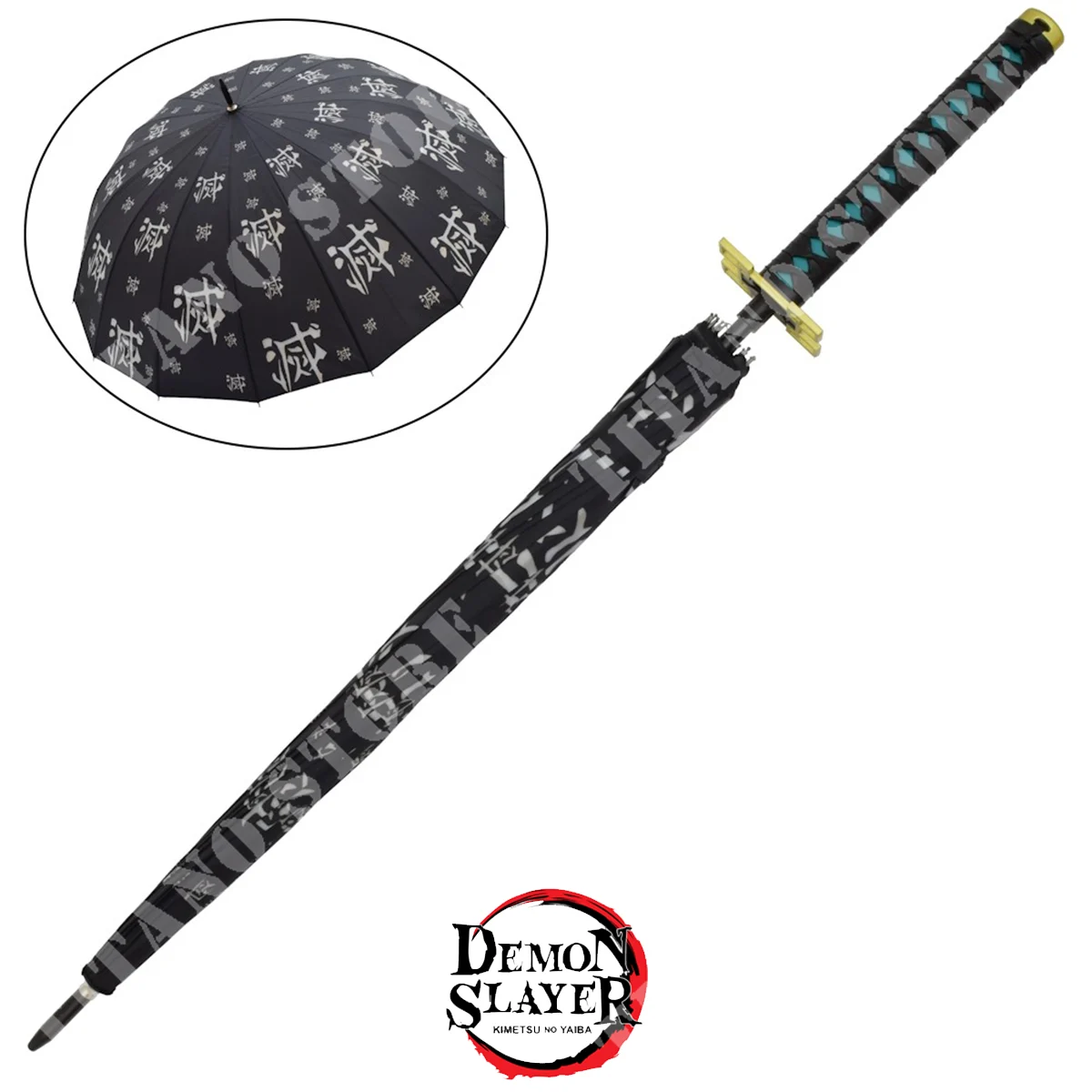 PARAGUAS MUICHIROTOKITO DEMON SLAYER KATANA (ZS655YS-5)