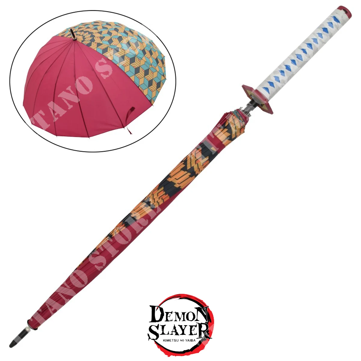 PARAGUAS GIYU TOMIOKA DEMON SLAYER KATANA (ZS654YS-5)