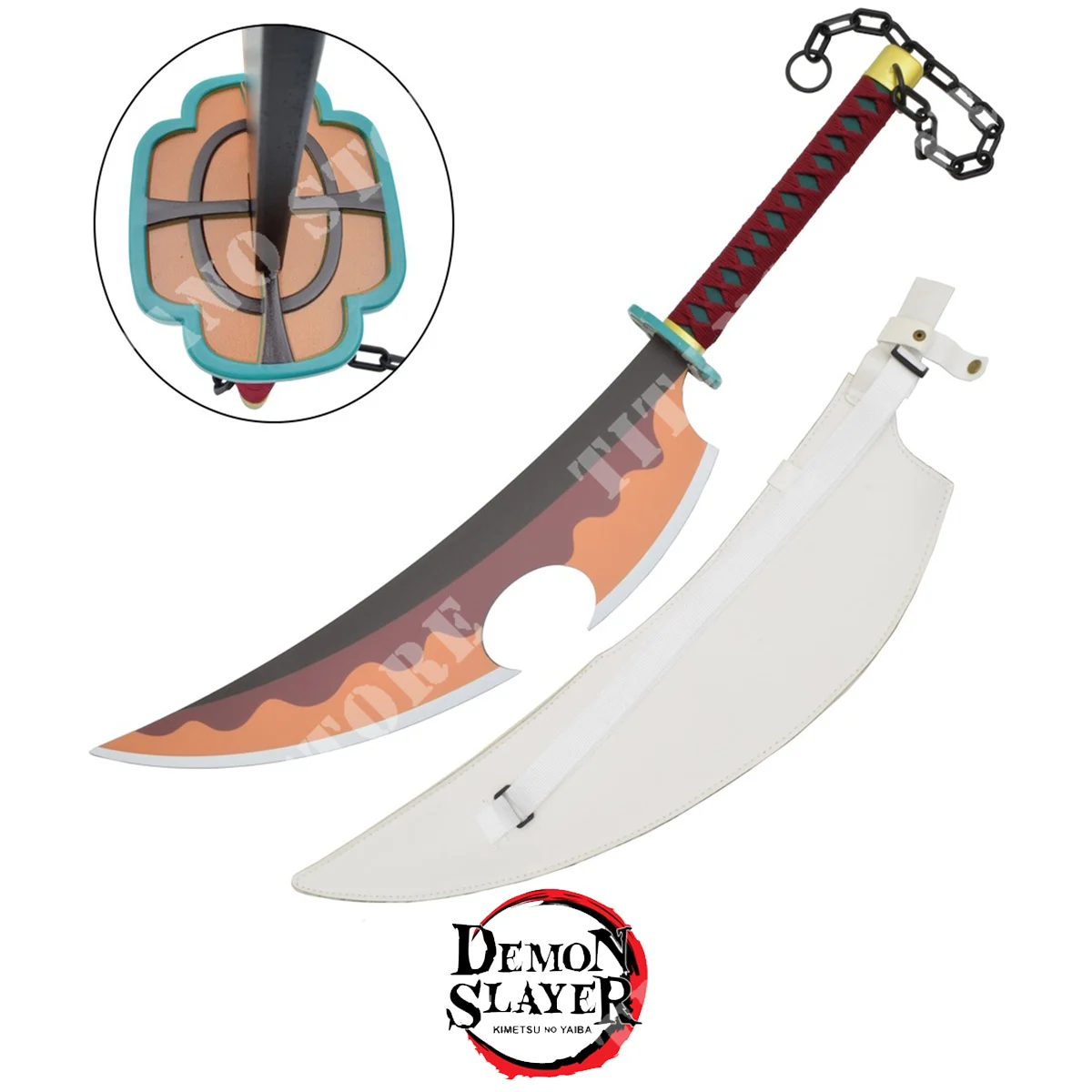 ESPADA ASESINA DE DEMONIOS DE BAMBÚ TENGEN UZUI (ZS678-7-WOOD)