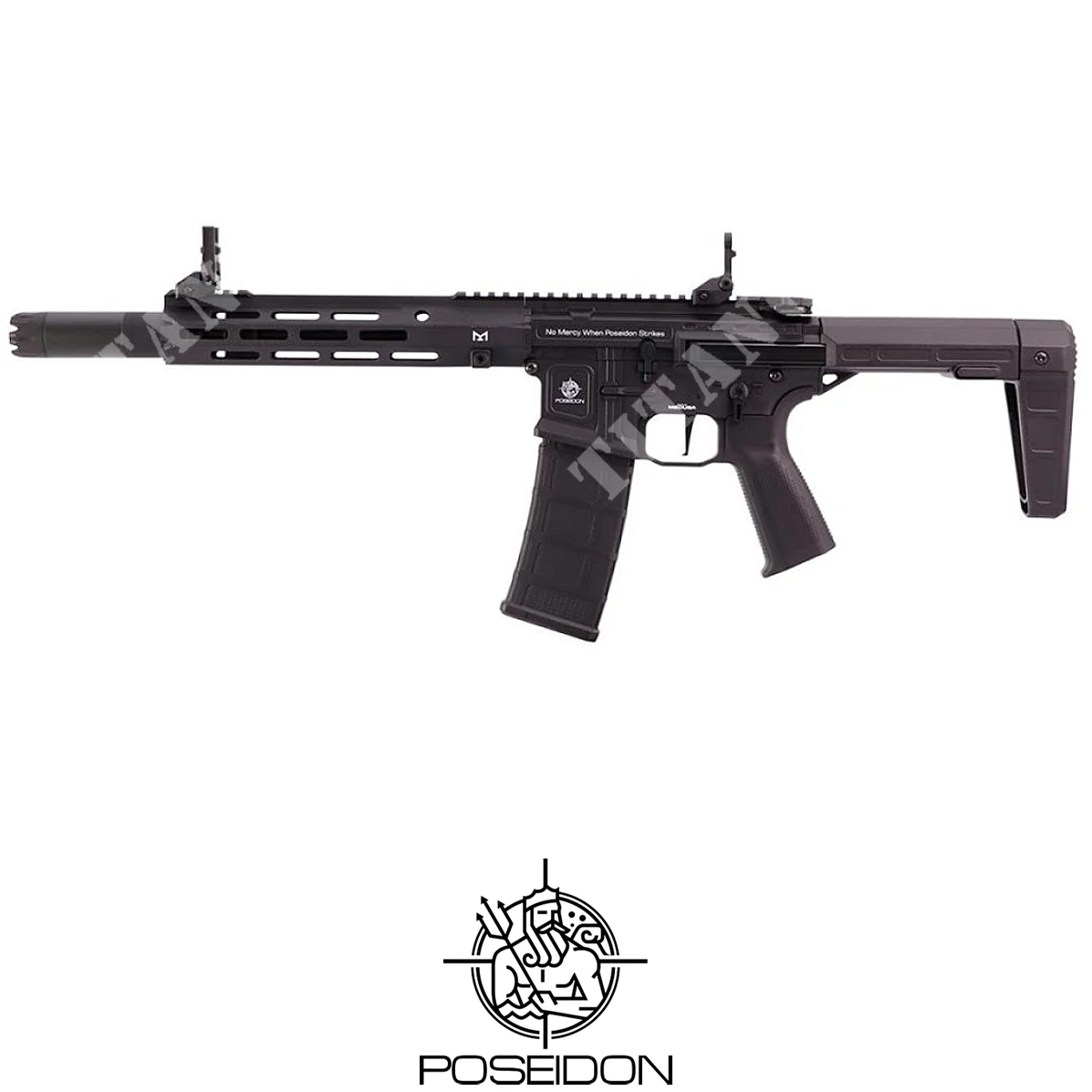 RIFLE AVENGER+SILENCIADOR TRACER PDW MEDUSA ETU NEGRO POSEIDON (PAEG-A+PM-BK_TRACER)