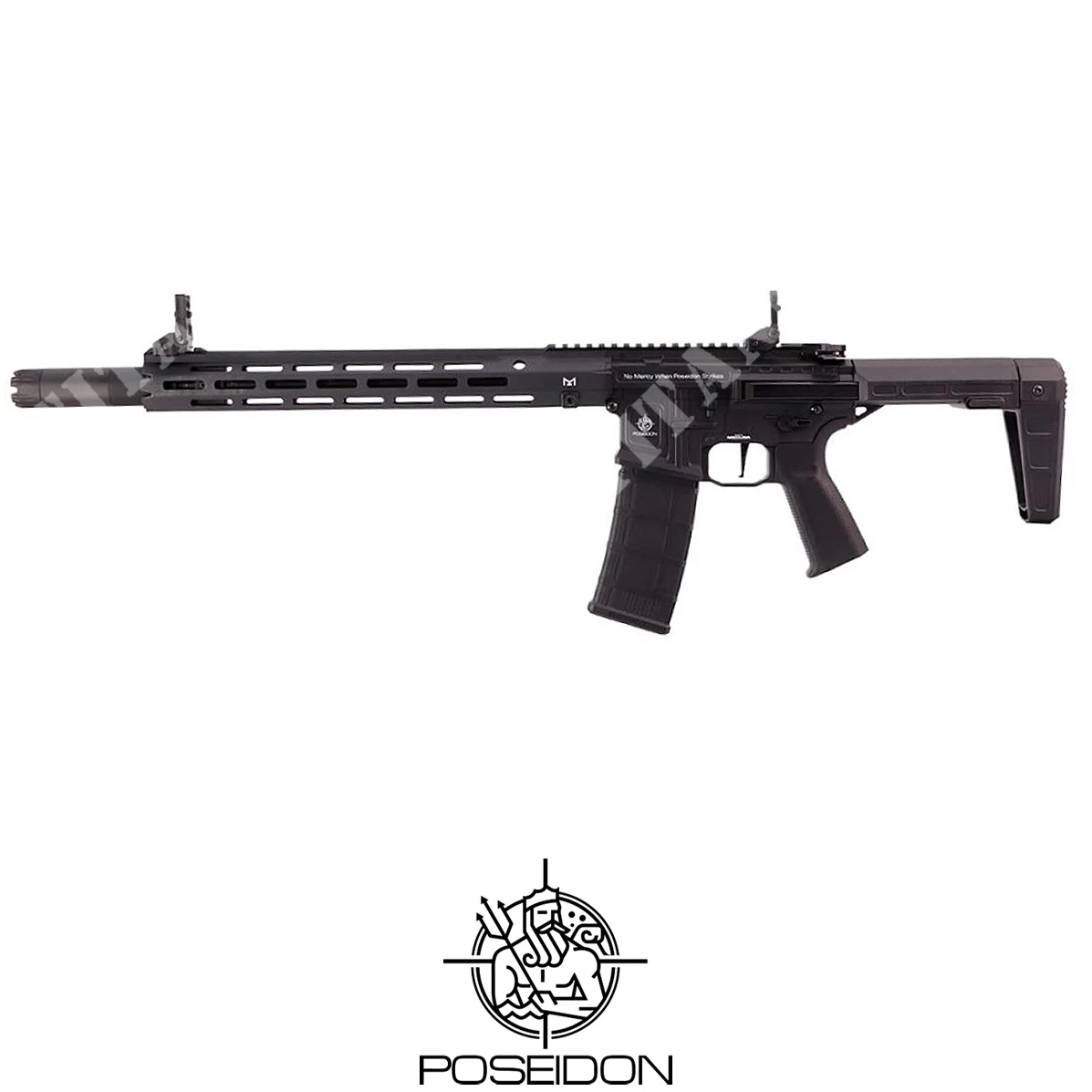 SILENCIADOR RIFLE SNIPER TRACER MEDUSA ETU NEGRO POSEIDON (PAEG-A+SM-BK_TRACER)