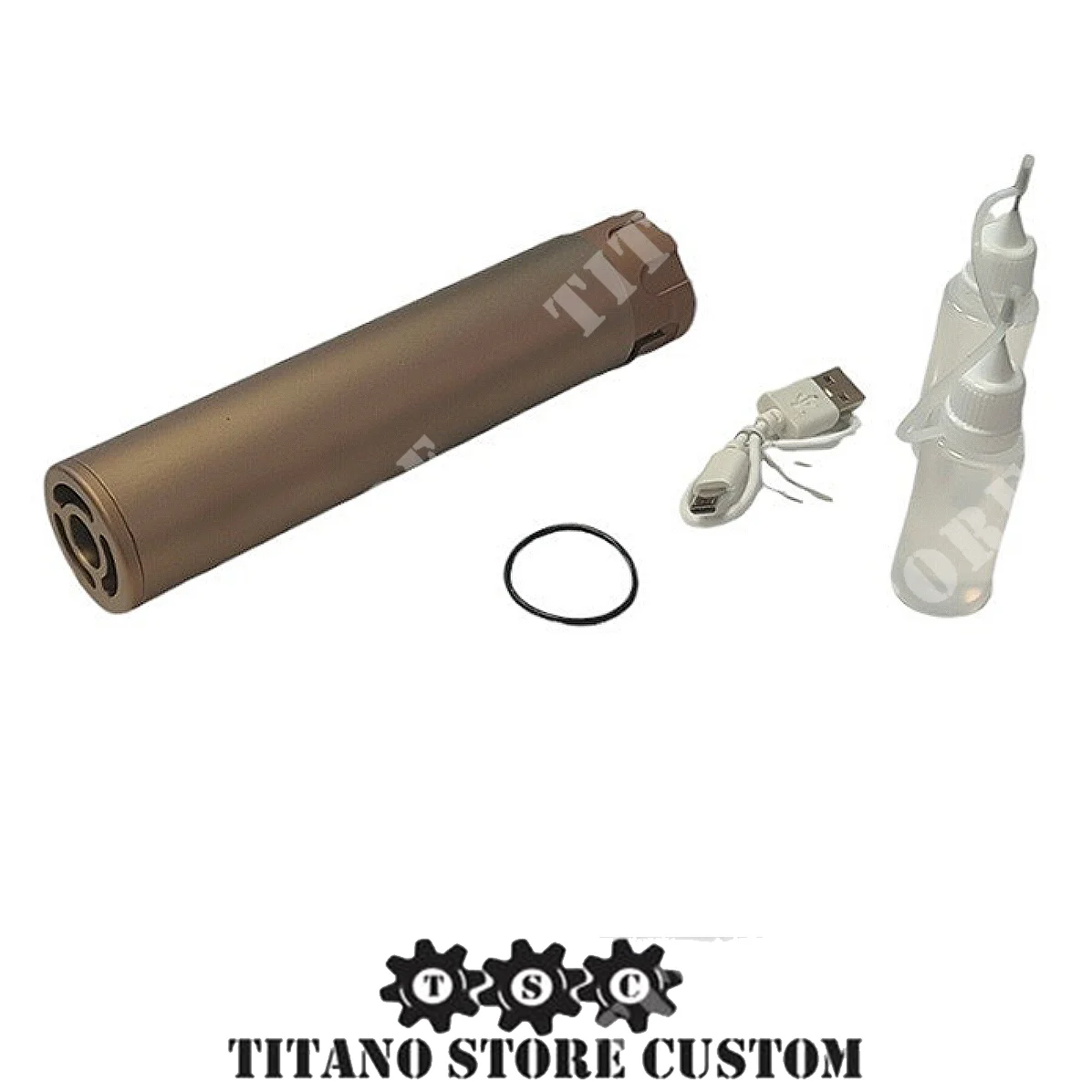 SILENCIADOR TRAZADOR SMOKE V2 TAN TSC (TSC-10434)