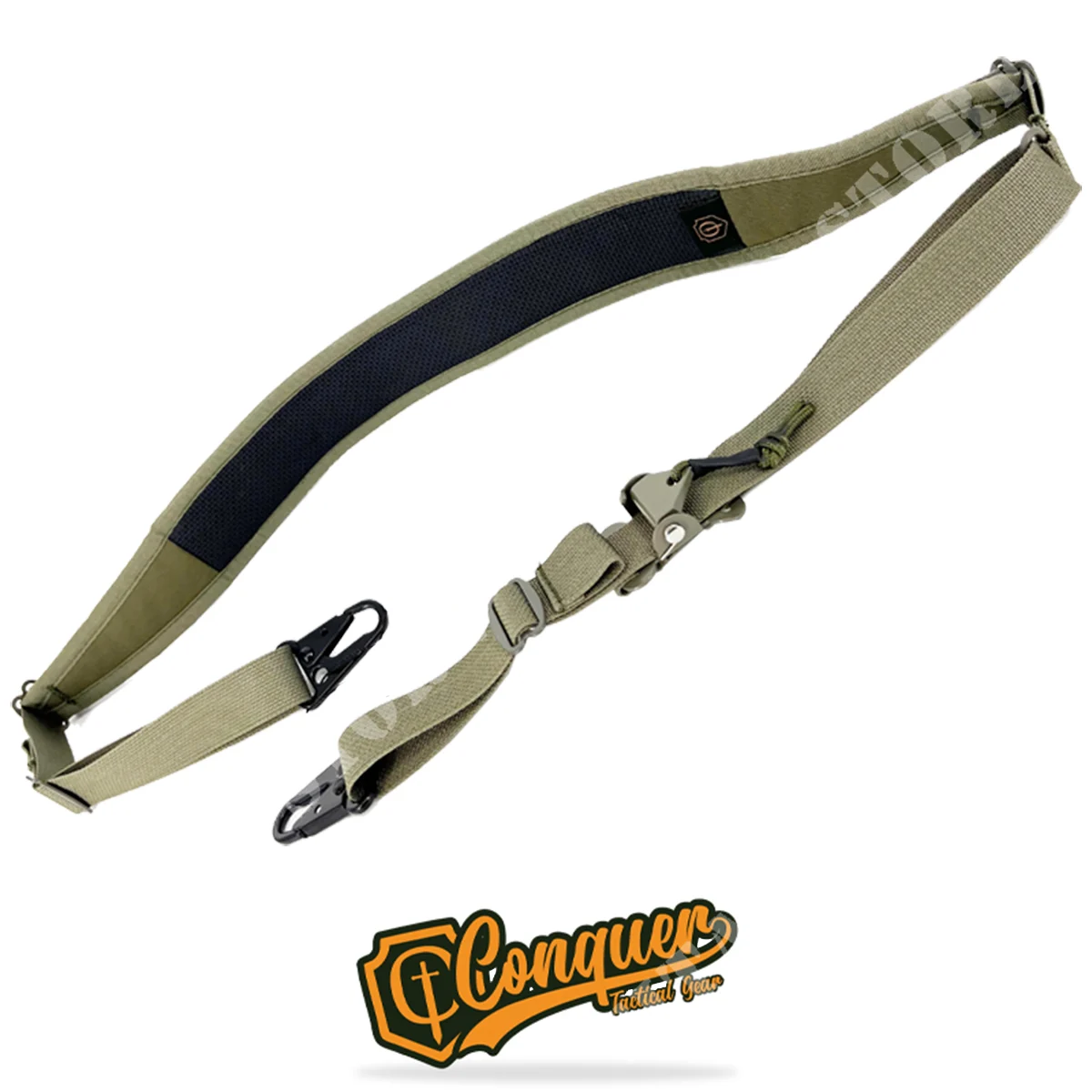 CINTURÓN 2 PUNTAS DP RANGER VERDE CONQUISTA (CNQ-10143)