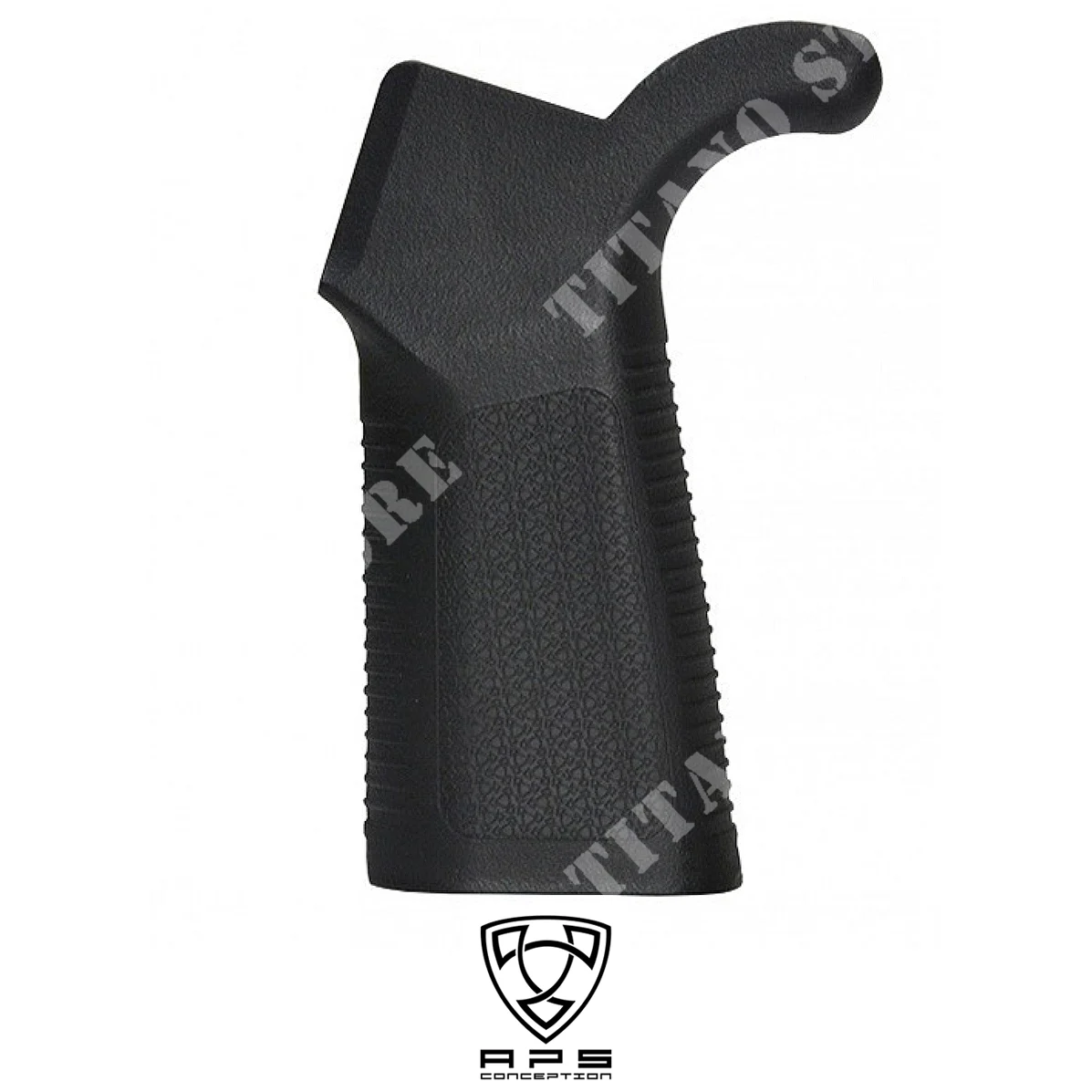 PUÑO MOTOR VERTICAL M4 NEGRO APS (AER135)