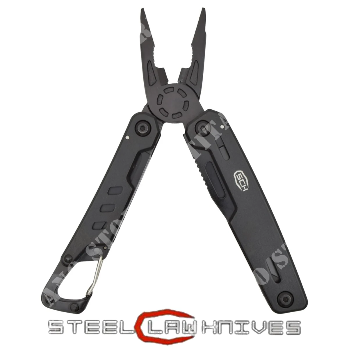 ALICATE Y CUCHILLO MULTIUSOS NEGRO SCK (CW-216)