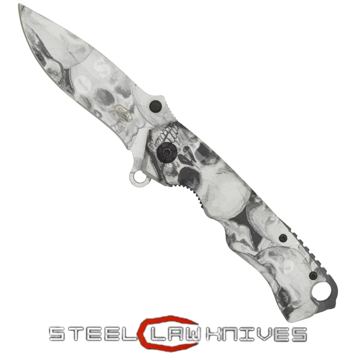 NAVAJA CALAVERA CON PIN DE APERTURA SCK (CW-202)
