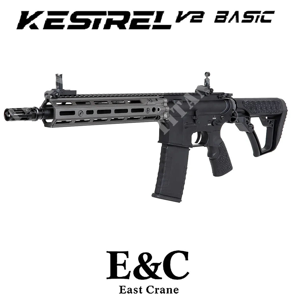 FUSIL MK18 DD RIS III EC-644 GRIS KESTREL E&C (EIC-01-043692)