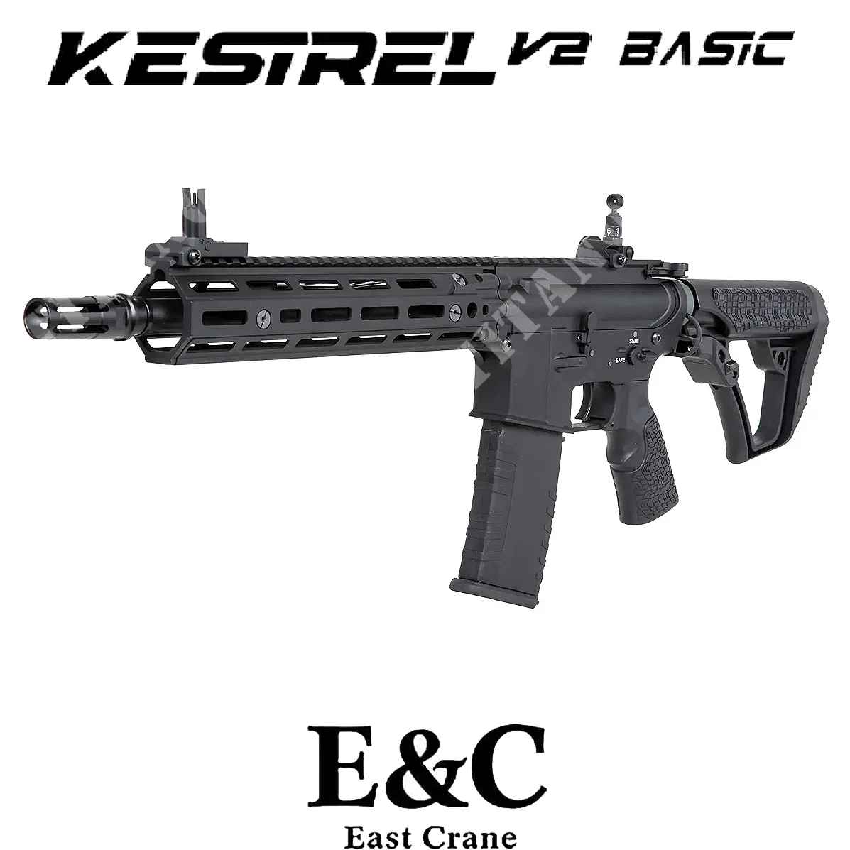 FUSIL MK18 DD RIS III EC-644 NEGRO KESTREL E&C (EIC-01-043691)