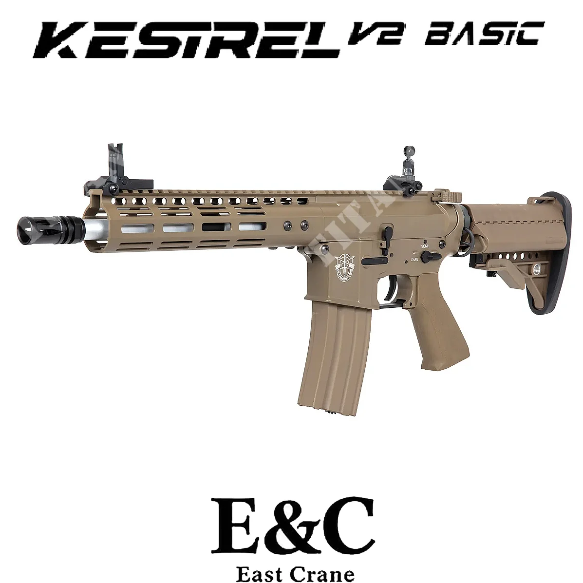 FUSIL M4 EC-867 TAN KESTREL E&C (EIC-01-043689)