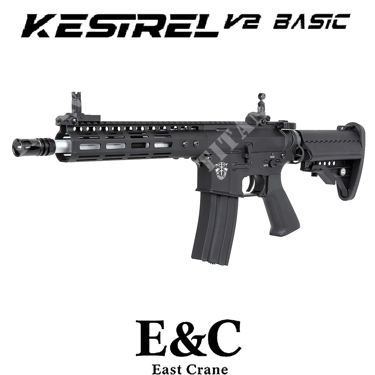 FUSIL M4 EC-867 NEGRO KESTREL E&C (EIC-01-043687)