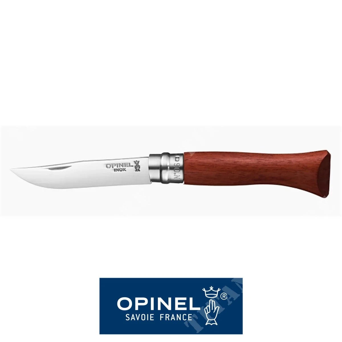 CUCHILLO N°06 HOJA PADOUK ESPEJO OPINEL (OPN-226066)