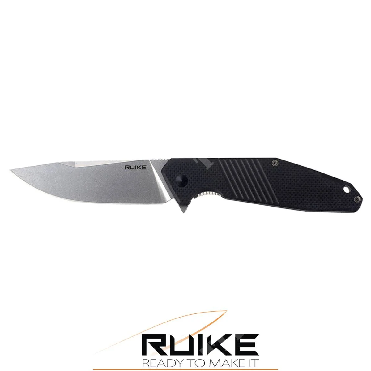 NAVAJA CON MANGO G10 NEGRA RUIKE (RKE-D191-B)