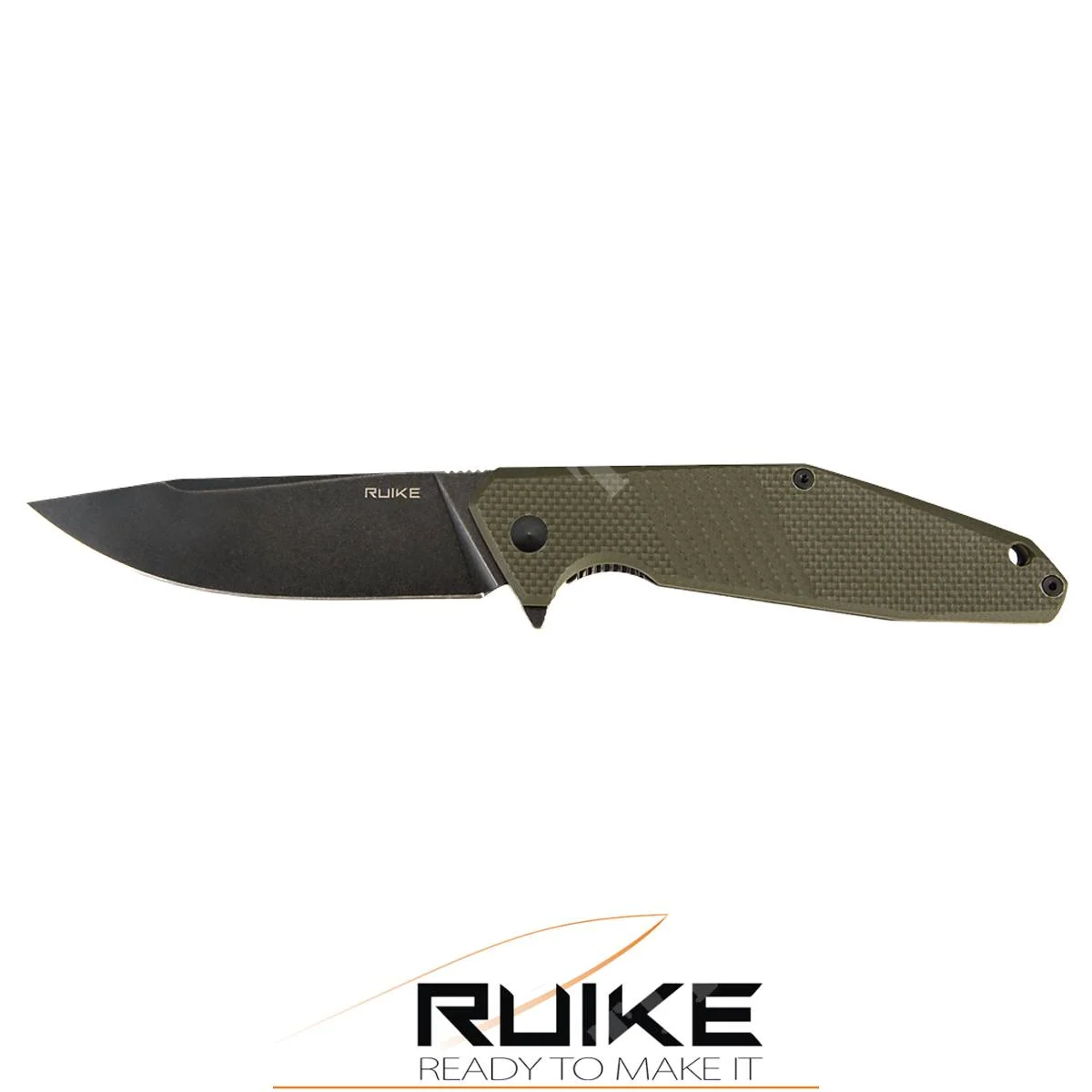 NAVAJA CON MANGO G10 VERDE RUIKE (RKE-D191-G)