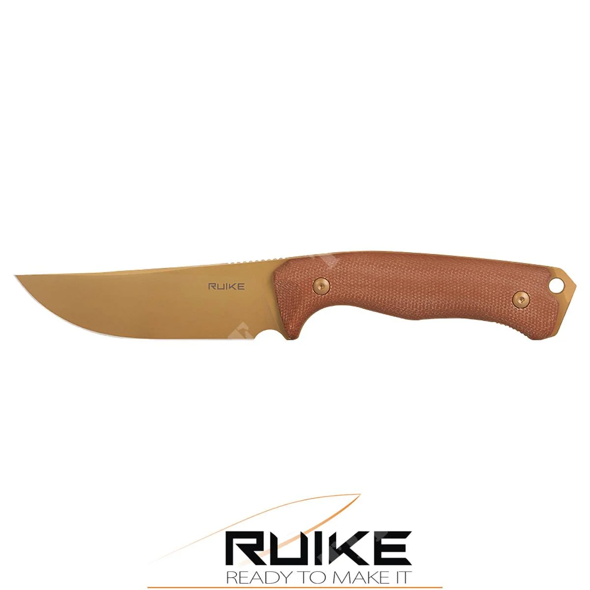 NAVAJA HOJA FIJA MARRÓN RUIKE (RKE-F186-MN)