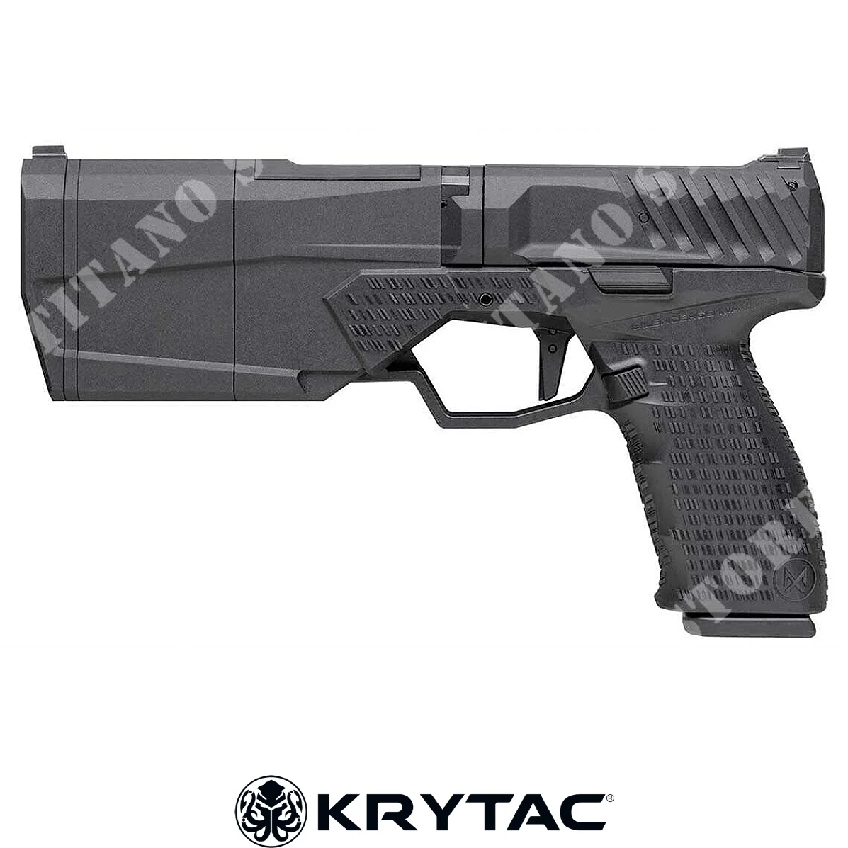 PISTOLA DE GAS NEGRA MAXIM9 EMG KRYTAC (KTC-MAXIM9-BK)