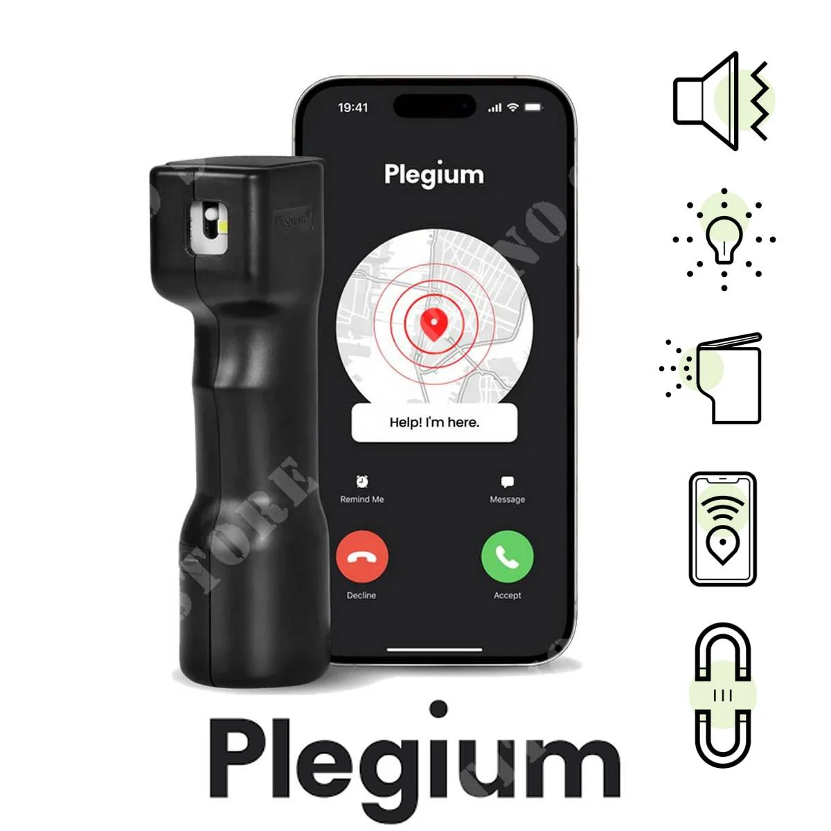 SMART DEFENSE SPRAY DE CHILE NEGRO PLEGIUM (PD-010)