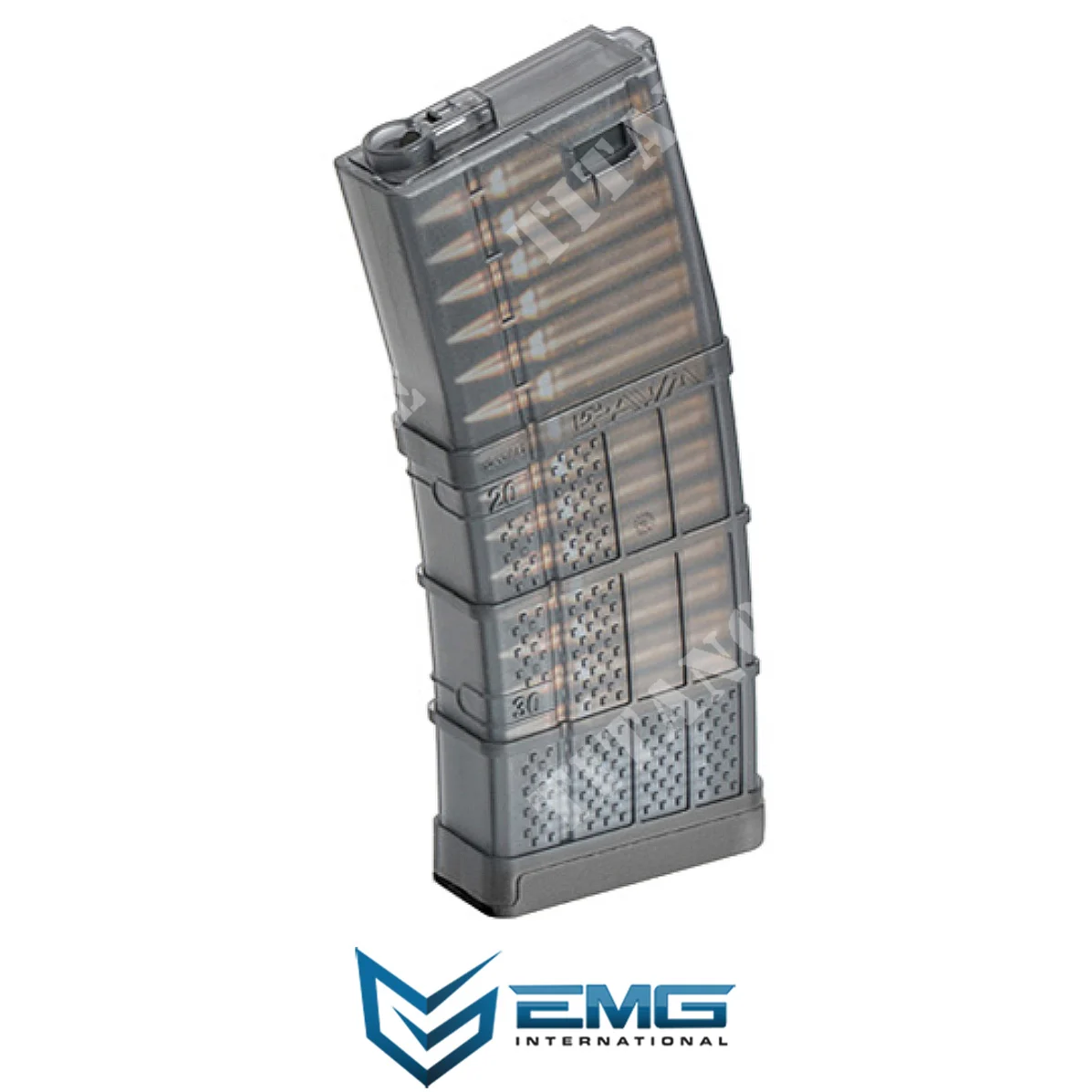 CARGADOR DE UNA PILA PARA M4 LANCER L5 AWM 190BB BK EMG (EMG-FBP4231)