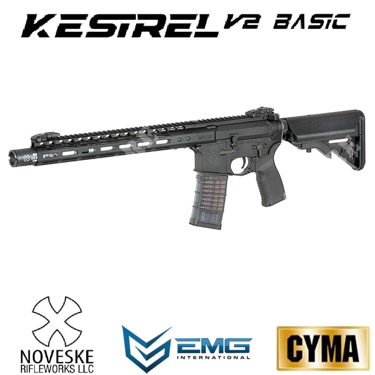 RIFLE EMG NOVESKE 13.7'' DIPLOMAT GEN III ETU NEGRO (EMG-FB4141E)
