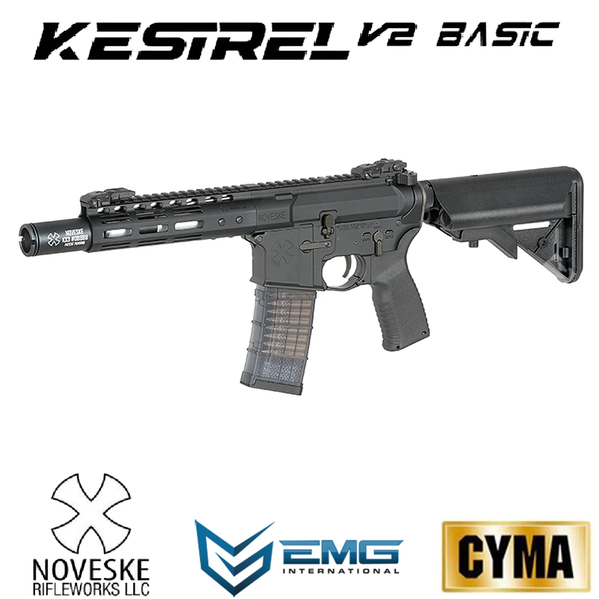 RIFLE EMG NOVESKE 7.5'' DIPLOMAT GEN III ETU NEGRO (EMG-FB4138E)