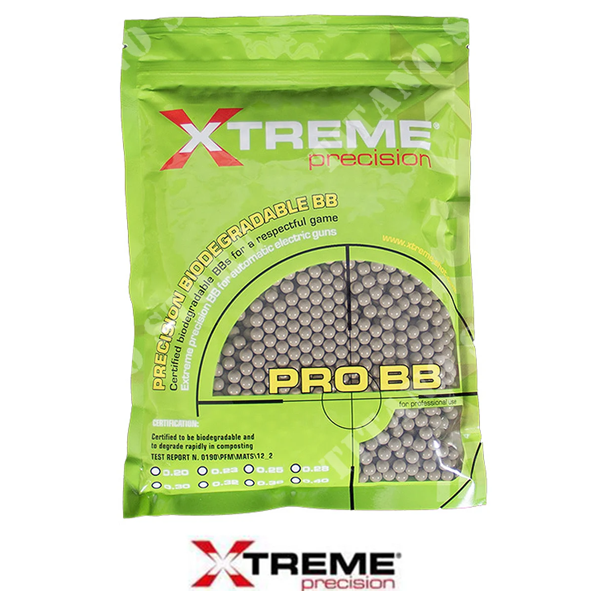 BIO PELLETS 0.30G TIERRA OSCURA 700gr XTREME (BIO-30-C)