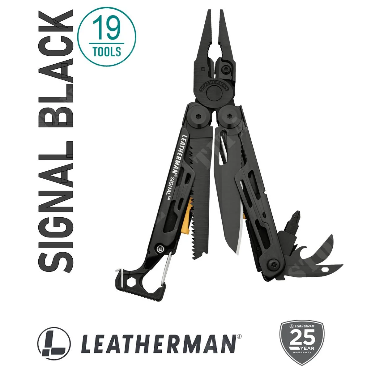 ALICATE MULTIUSOS SIGNAL LEATHERMAN NEGRO (832586)