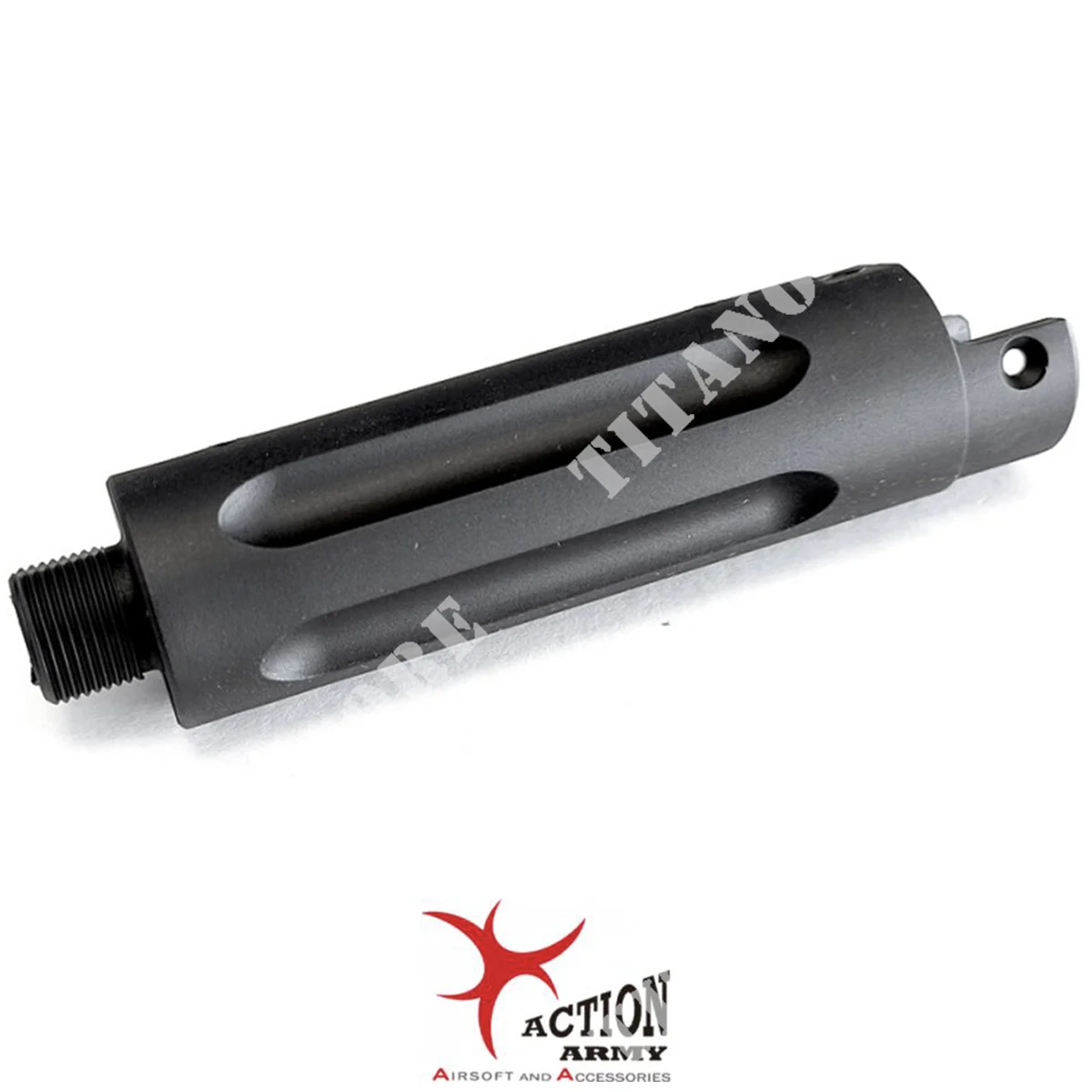 CAÑÓN EXTERIOR NEGRO PARA AAP01ACTION ARMY (U01-3-BK)