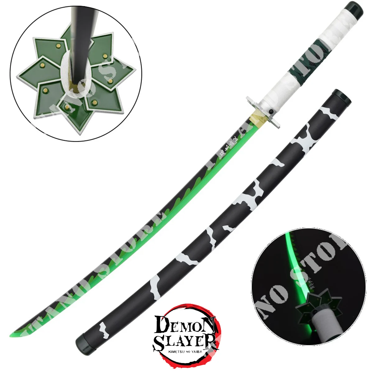 KATANA SANEMI SHINAZUGAWA DEMON SLAYER CON LED (ZS657GD)