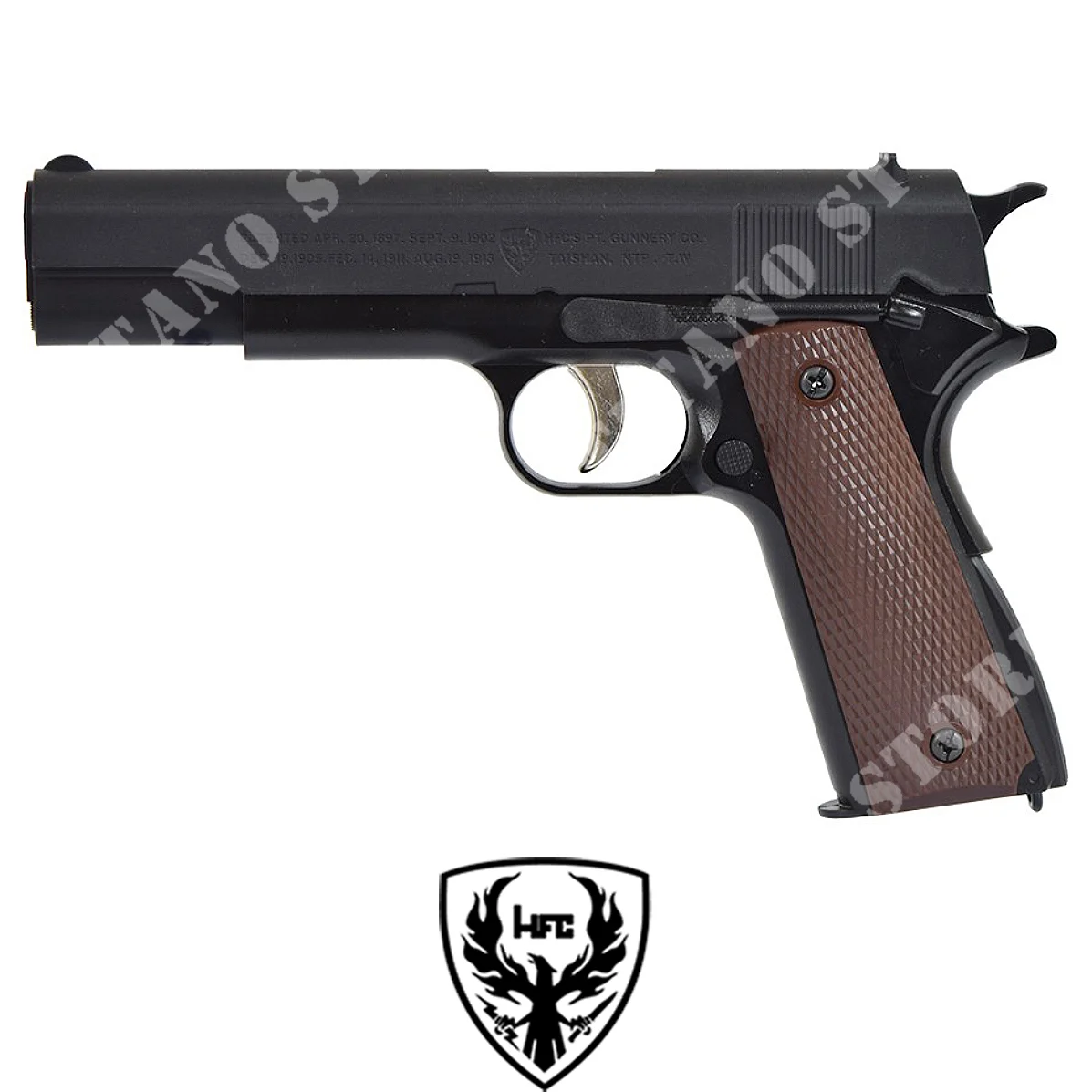PISTOLA MUELLE 1911 NEGRO HFC (HA 135B)