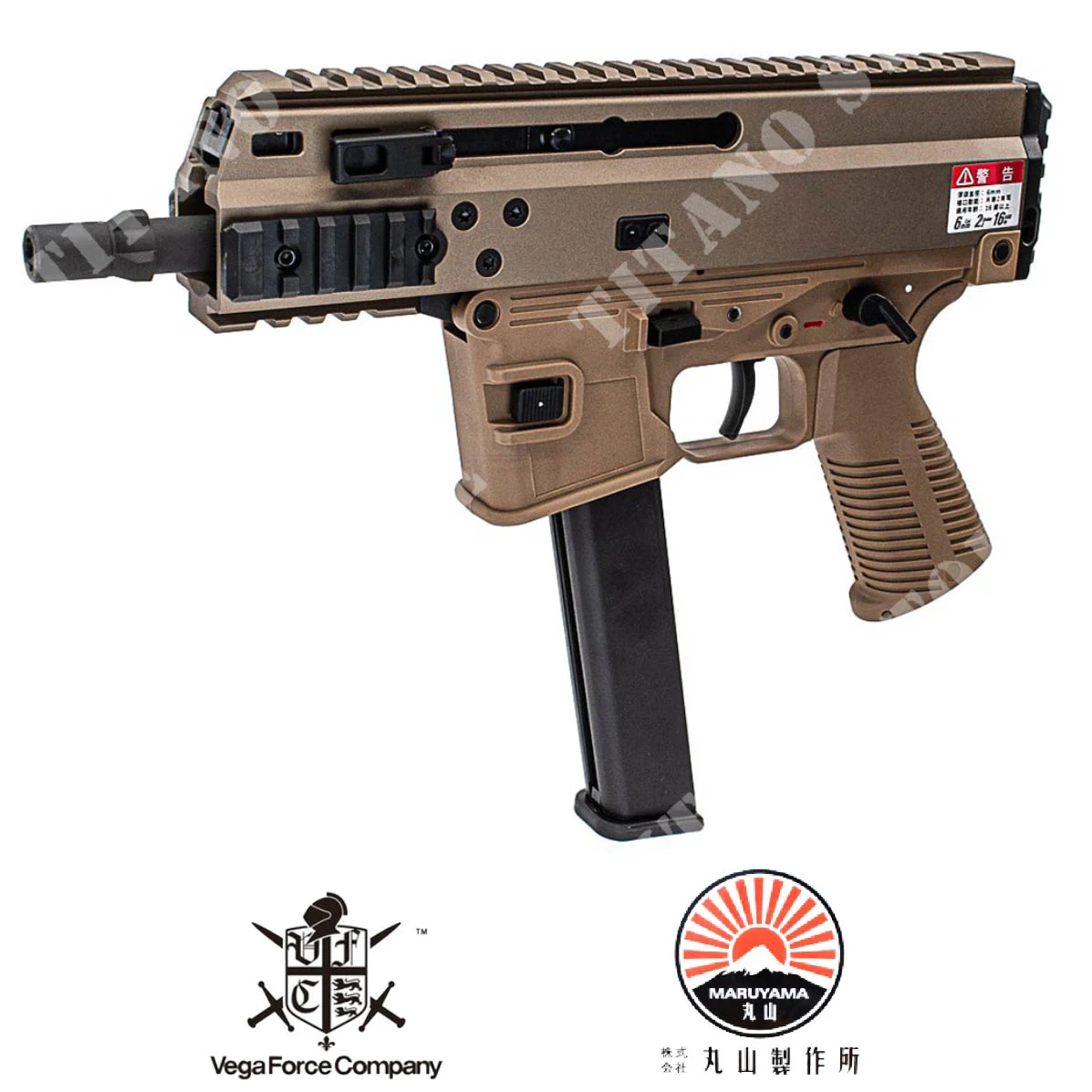 RIFLE GBBR SCW-9 PISTOLA TAN VFC (MY-RF-SCW9P-TN)