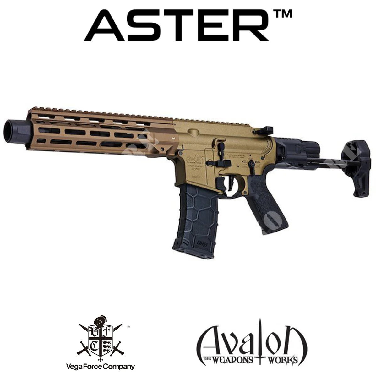 RIFLE M4 AVALON CALIBUR II CQC ASTER TAN VFC (AV1-M4_SIS_S-TN22)