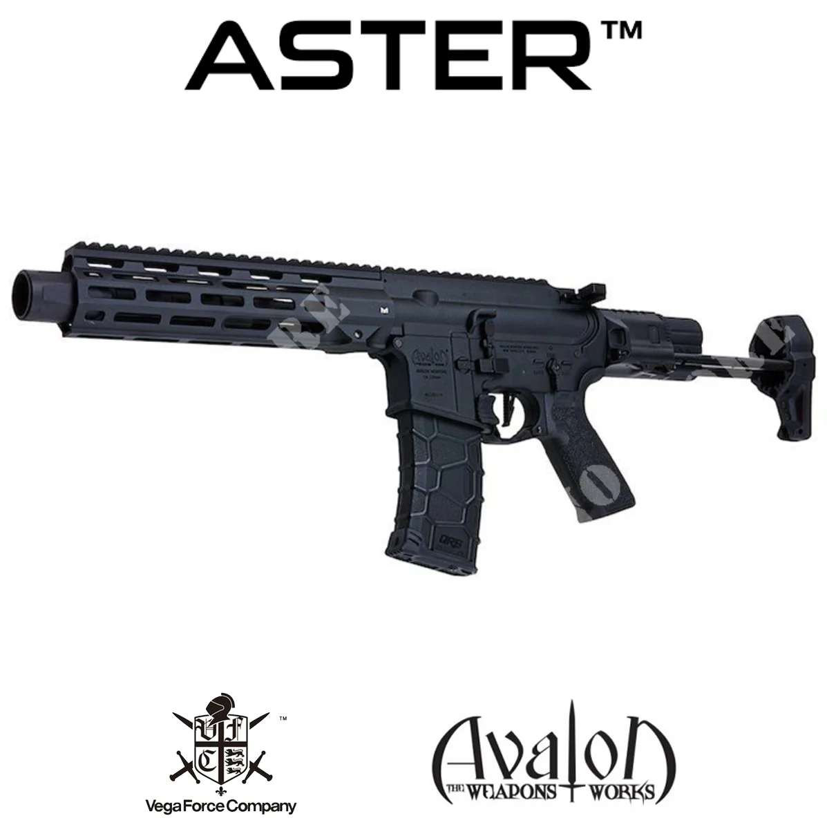 RIFLE M4 AVALON CALIBUR II CQC ASTER NEGRO VFC (AV1-M4_SIS_S-BK22)
