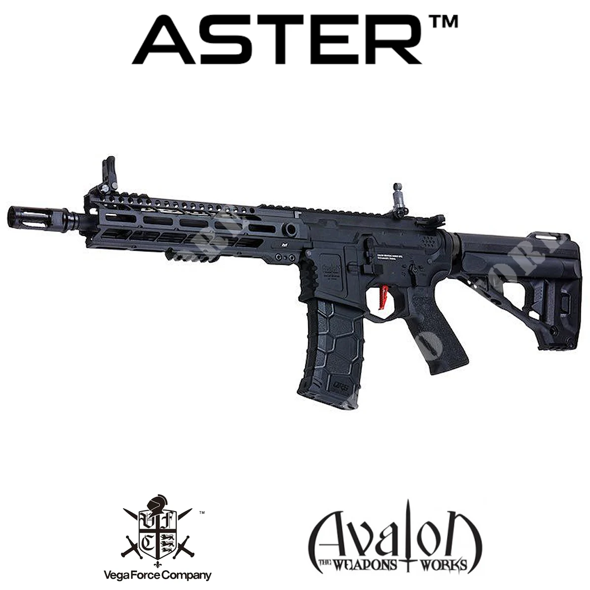 RIFLE M4 AVALON SAMURAI EDGE CQB ASTER NEGRO VFC (AV1-M4_EDGE_S-BK21)