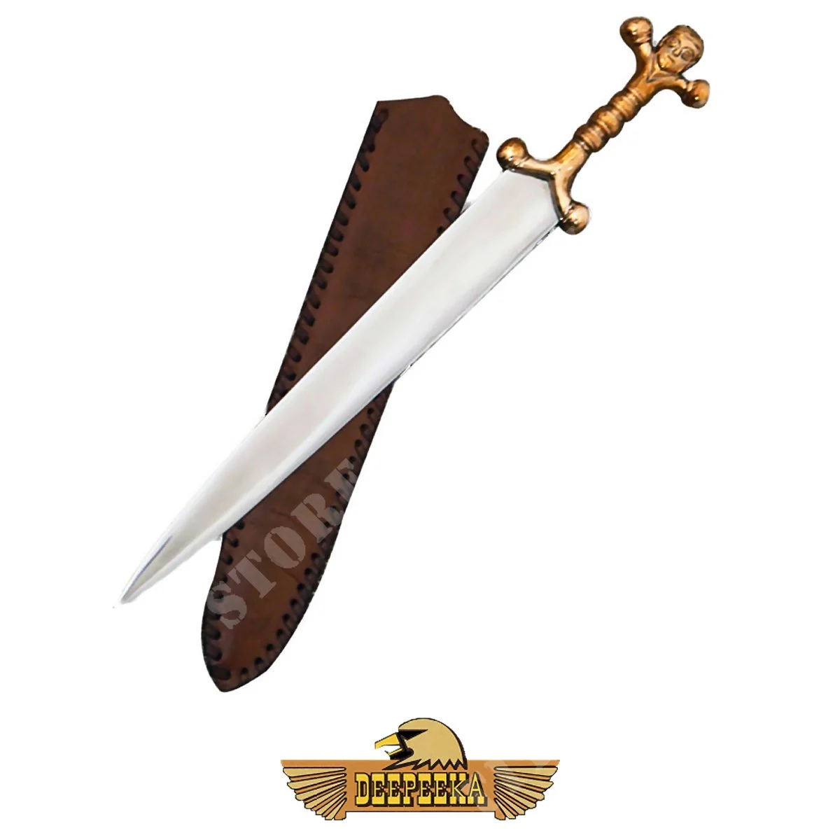 DAGA CELTA CON MANGO DE BRONCE DEEPEEKA (OG114326)