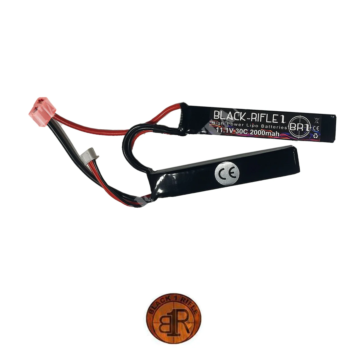 BATERIA 11.1x2000MAH LIPO CQB 30C DEANS BR1 (BR11.1x2000CQB-DEANS)