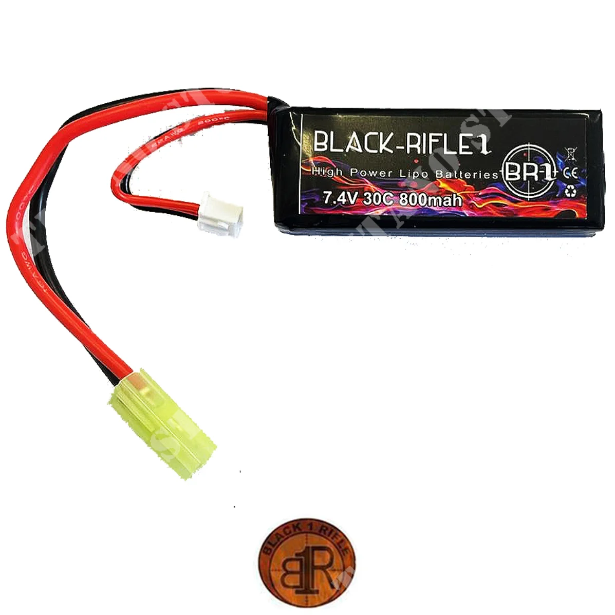 BATERIA 7.4x800MAH 30C LIPOSTICK BR1 (BR7.4x800-30C)