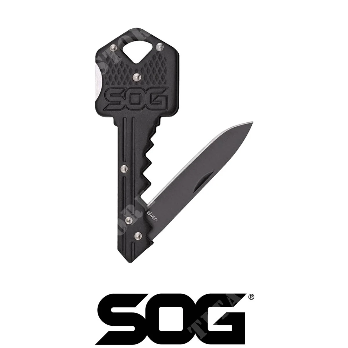 CUCHILLO PARA LLAVES CUCHILLO SOG NEGRO (LLAVE-101)