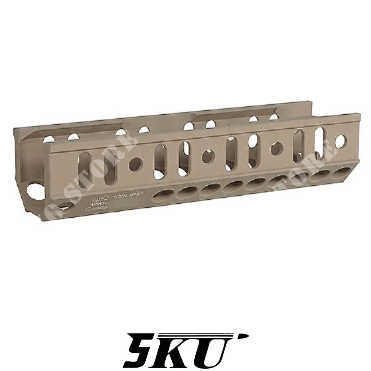 EXTENSIÓN PARAMANOS INFERIOR B-10L PARA AK TAN 5KU (5KU-282-T)