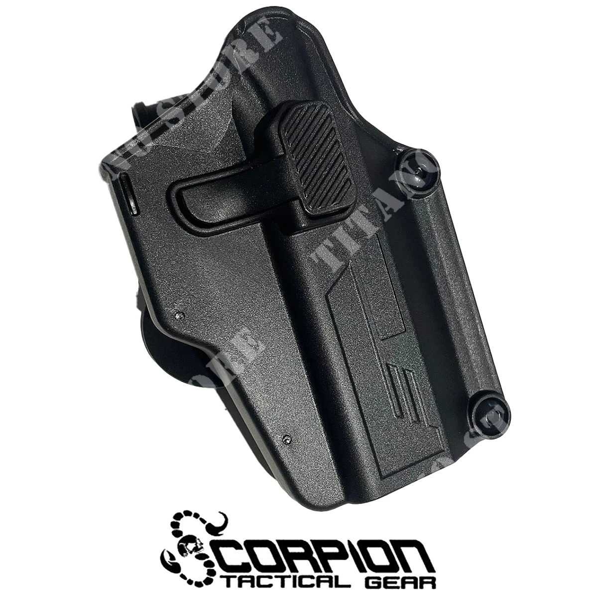 FUNDA UNIVERSAL PARA PISTOLAS NEGRAS SCORPION TACTICAL GEAR (STG-AM-UH)