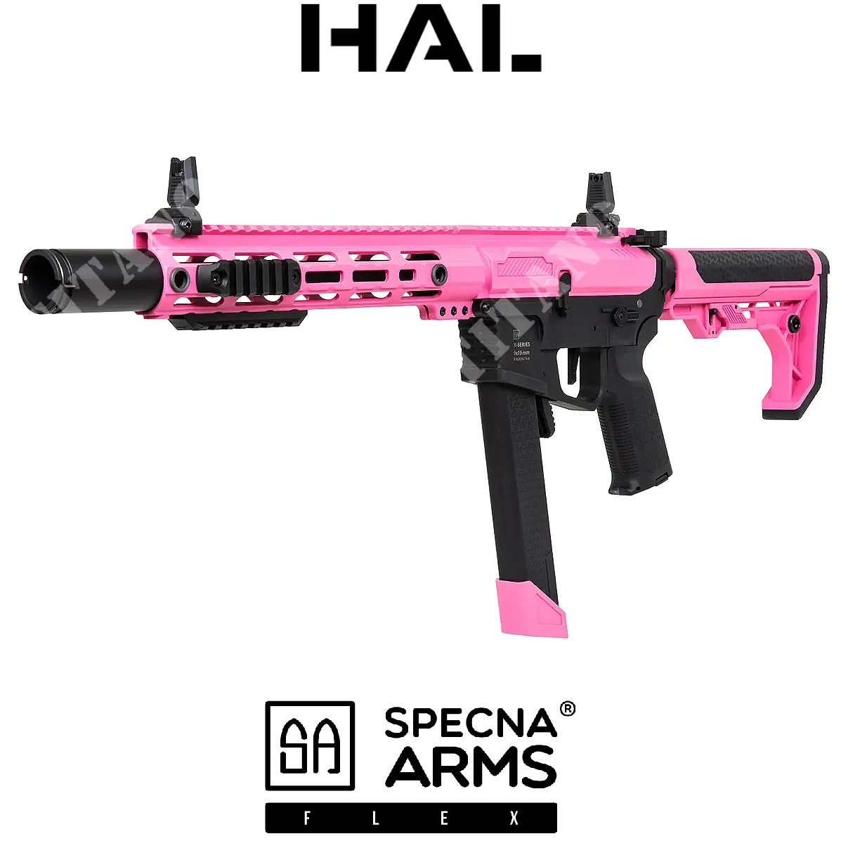 RIFLE AR9 FLEX SA-F02 HAL EDICIÓN ROSA BRAZOS SPECNA (SPE-01-041531)