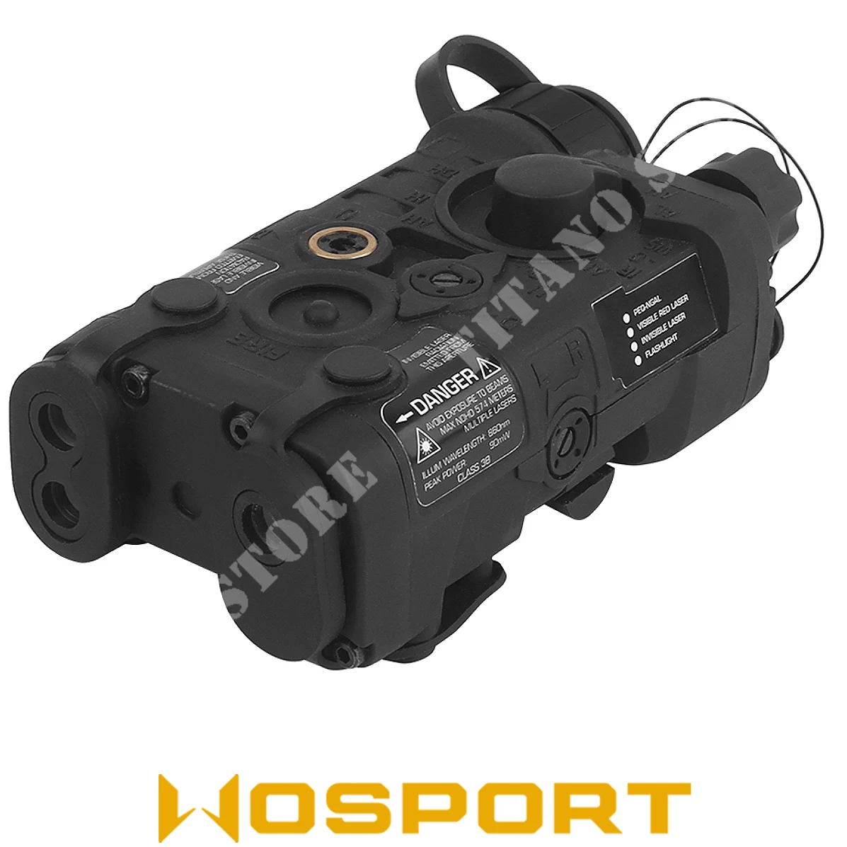 PEQ NGAL EX-40 POLÍMERO NEGRO WO SPORT (WSP-06-044631)