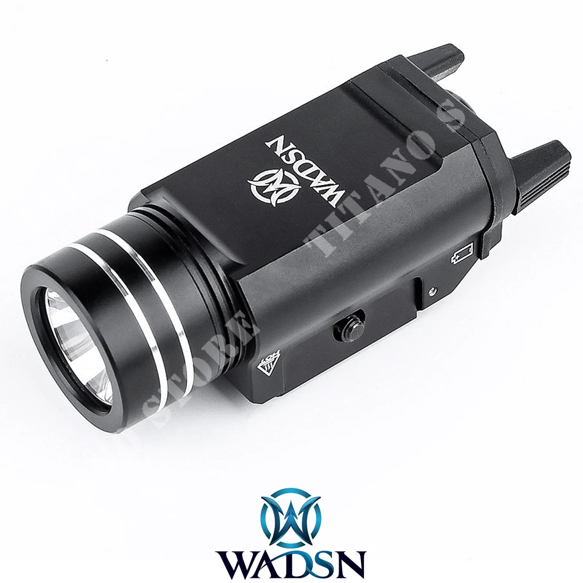 LINTERNA TÁCTICA LED PARA PISTOLA 700 LUMEN NEGRA WADSN (WD4103-B)